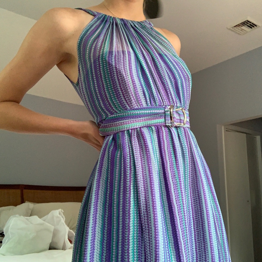 Belted dress